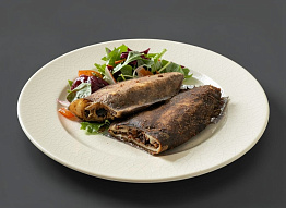 Палтус в пиве на гриле