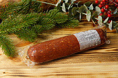 Сервелат из лося с кабаном