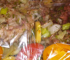 Бобрятина в луковом маринаде