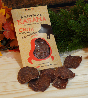 Фото Джерки из кабана 40 г
