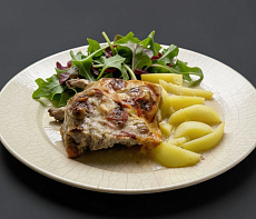 Нутрия тушёная в молоке