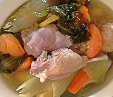 Китайский утиный суп в скороварке