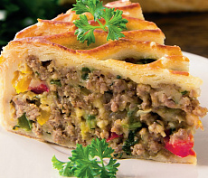 Пирог с олениной на Пасху