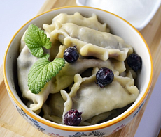 Вареники с иргой