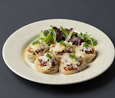 Гнезда фаршированные мясом кабана