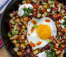 Хэш с языком оленя