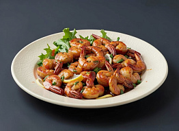 Креветки Ботан в чесночно-медовом масле