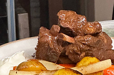 Превью Мастер-класс для WorldFood Connect в ресторане The Vosk "Мясо северного оленя"