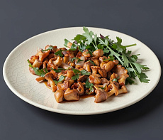 Жареные лисички