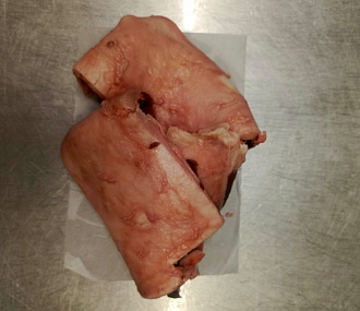 Жир коня с шеи