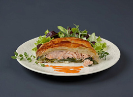 Кижуч запеченный в тесте