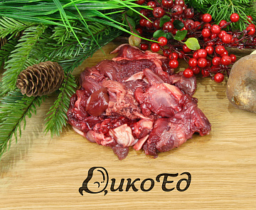 Обрезь мяса косули для собак Фото Обрезь мяса косули для собак