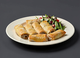 Мясные рулетики с сыром