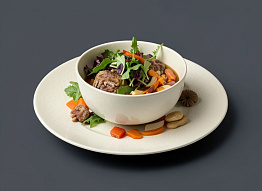 Жаркое из бобра в казане