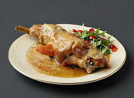 Заяц, запечённый в духовке целиком