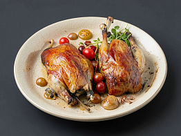 Фазаны в виноградном соусе