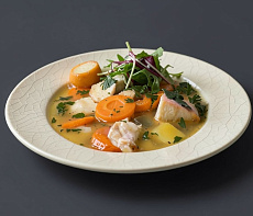 Лёгкий супчик из кеты