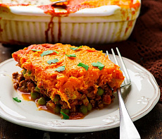 Тыквенный пирог с кониной