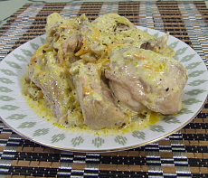 Томленое мясо зайца