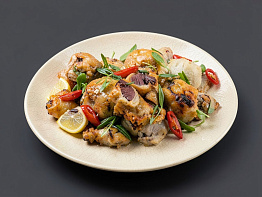 Утиные желудки в кляре по-корейски 