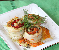 Рулетики из пикши по финскому рецепту