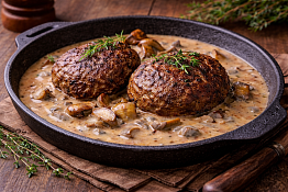 Котлеты из лосятины «Лесные»