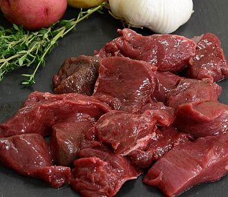 Гуляш из мяса бизона