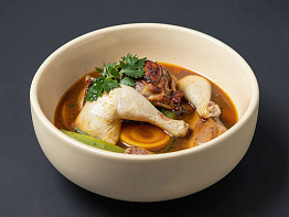 Простой суп из гуся