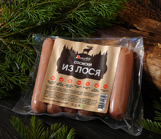 Сосиски из лося