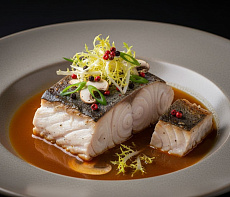 Осетровые стейки на пару