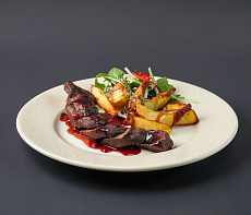 Оленина с картофелем по-деревенски