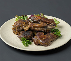 Нежные запечённые рёбрышки косули