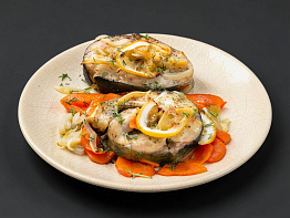 Сом в духовке в фольге