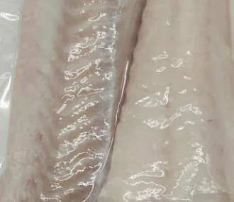 Филе трески (спинки) без кожи 