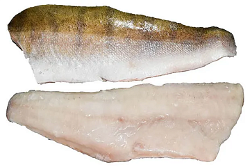 Фото Судак филе с кожей штучной заморозки