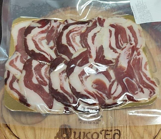 Панчетта из мяса северного оленя (нарезка)