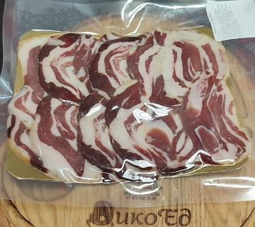 Фото Панчетта из мяса северного оленя (нарезка)