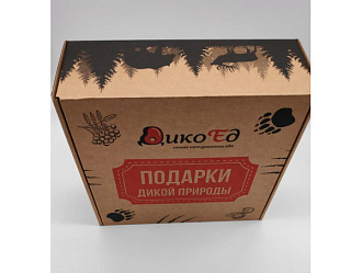 Подарочный набор Дикоешь с двумя паштетами 100г и тушенкой