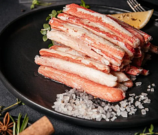 Краб стригун-опилио мясо 1-ая фаланга без панциря (мясо толстого членика) 250гр 