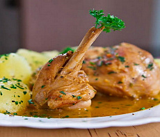 Тушеный заяц