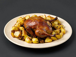 Утка с овощами