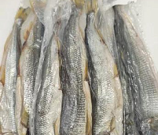 Корюшка неразделанная вяленая дальневосточная 25+
