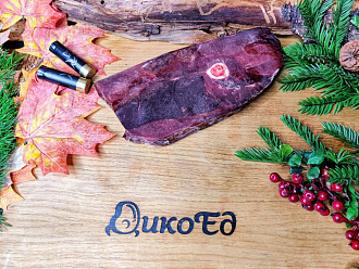 Стейк из окорока косули на кости