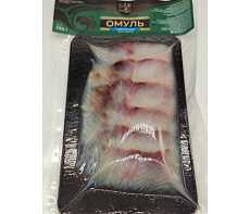 Омуль филе слабой соли нарезка 100гр