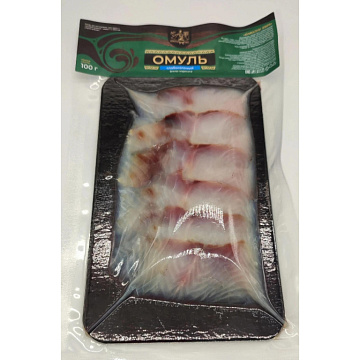 Фото Омуль филе слабой соли нарезка 100гр