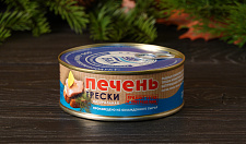 Превью Печень трески (металлическая банка 230 грамм)