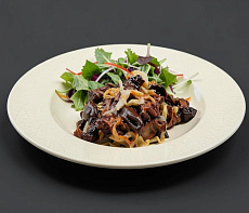 Строчки тушёные в сливках