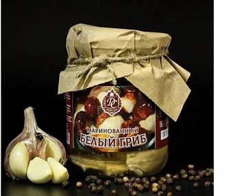 Белый гриб маринованный