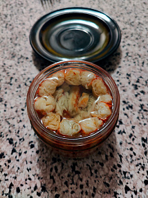 Краб камчатский (250 г), стеклянная банка