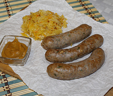 Домашние купаты из косули